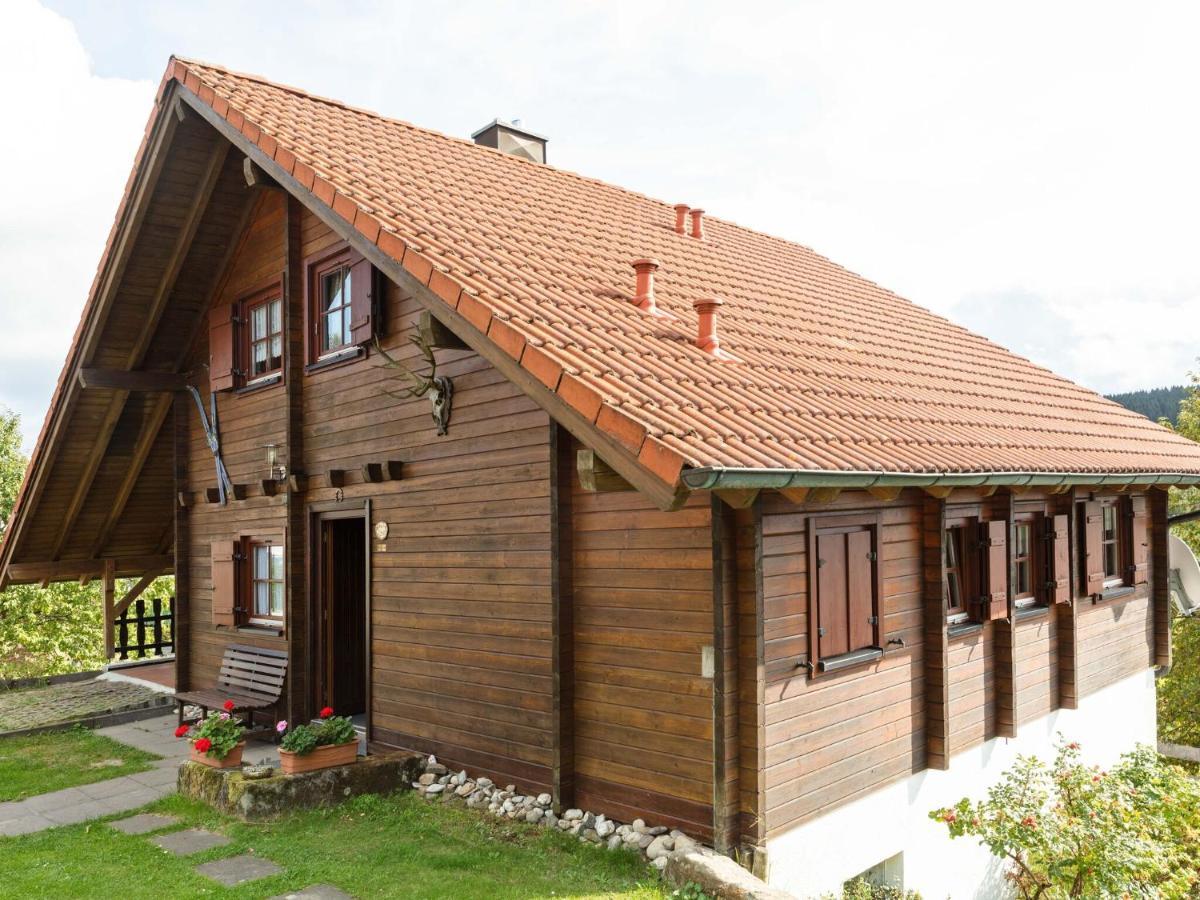 Chalet In Hinterrod Thuringia With Sauna Eisfeld Kültér fotó